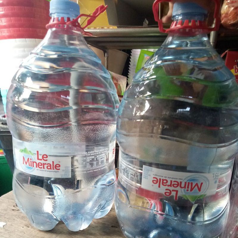 Le mineral galon 15 L , sameday bisa 1 galon instan 2 galon