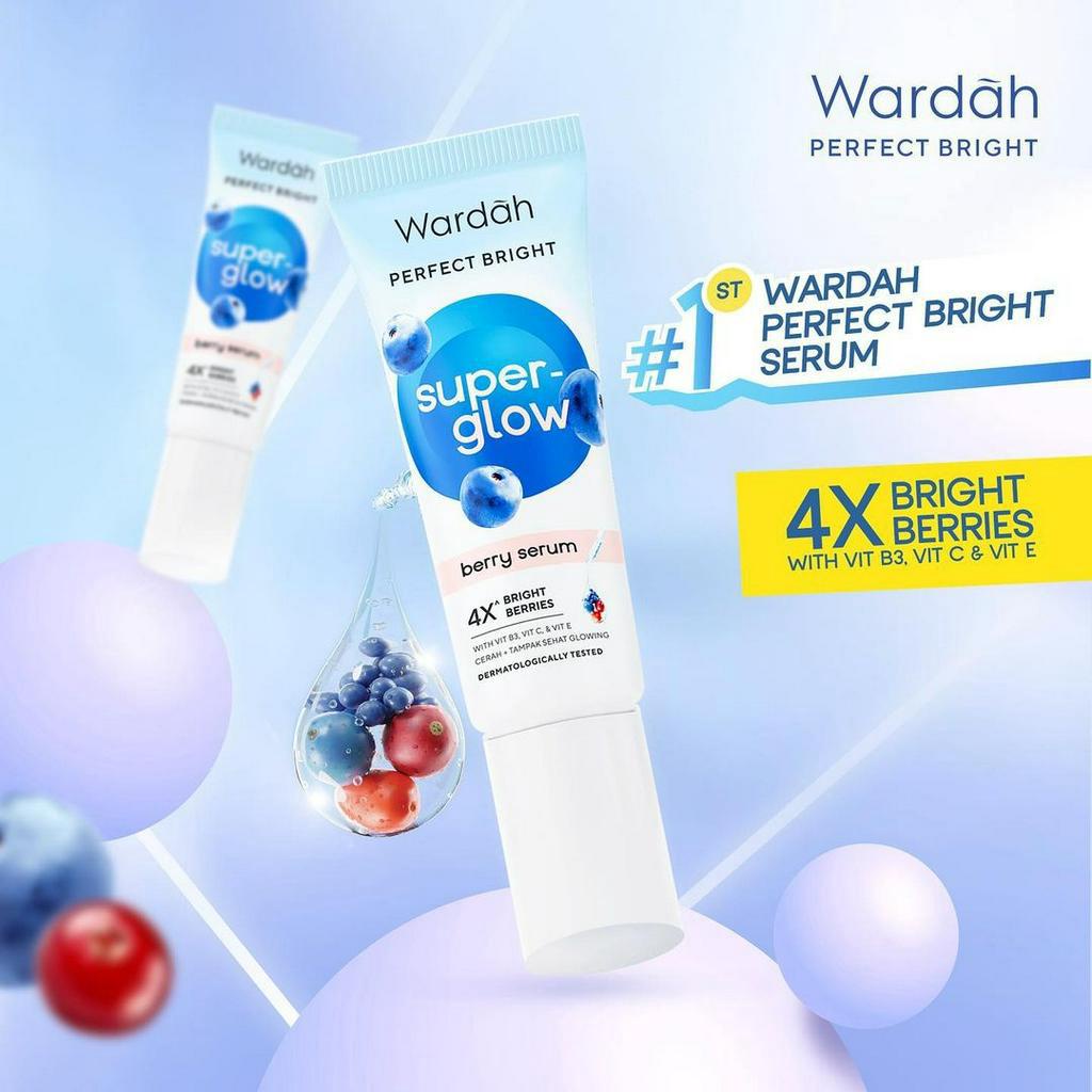 Wardah Perfect Bright Berry Serum 8 ml