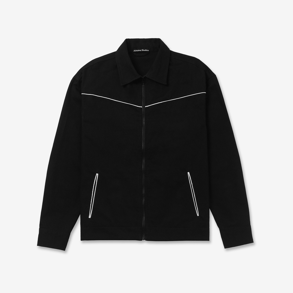 ARHOLMA STUDIOS - ZIP JACKET 'ENFIELD' BLACK