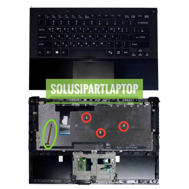 KEYBOARD SONY VAIO SVP 11 SVP112 SVP1121 SVP112A BACKLITE BLACK