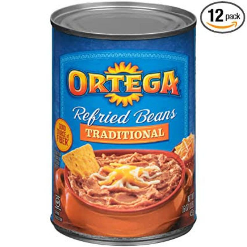 

ORTEGA REFRIED BEANS TRADITIONAL 453GR