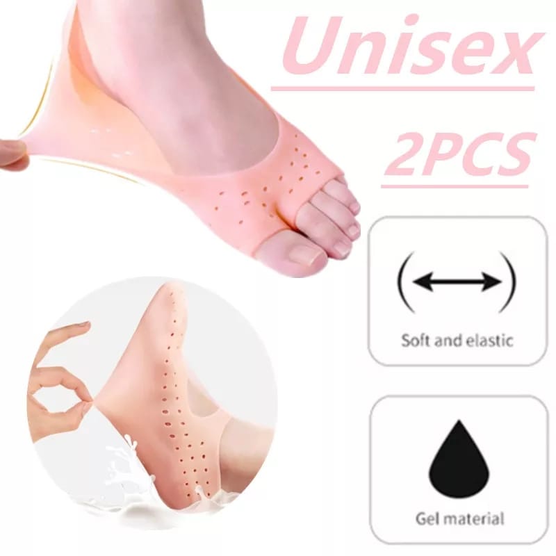 2pcs Kaus Kaki Silikon / Kaos Kaki Silikon Anti Slip / Kaos Kaki Silikon