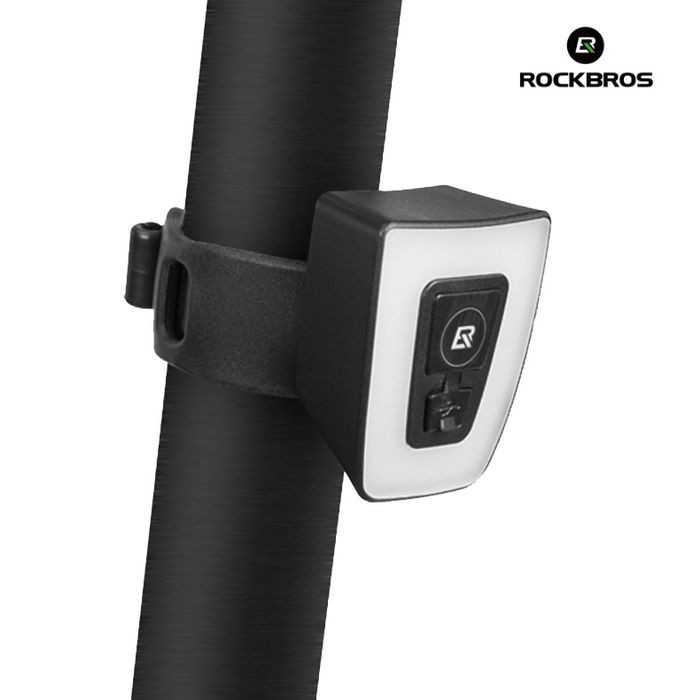 ROC ROCKBROS TT30WD Bike Rear & Helmet LED Rechargeable Lampu Sepeda