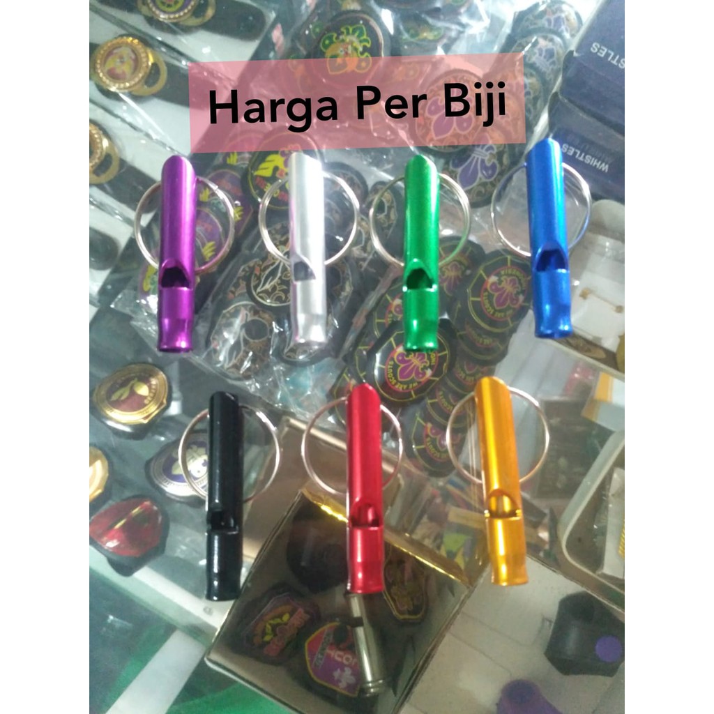 Peluit Survival Outdoor Peluit Morse Gantungan Peluit Peluit Besi Warna