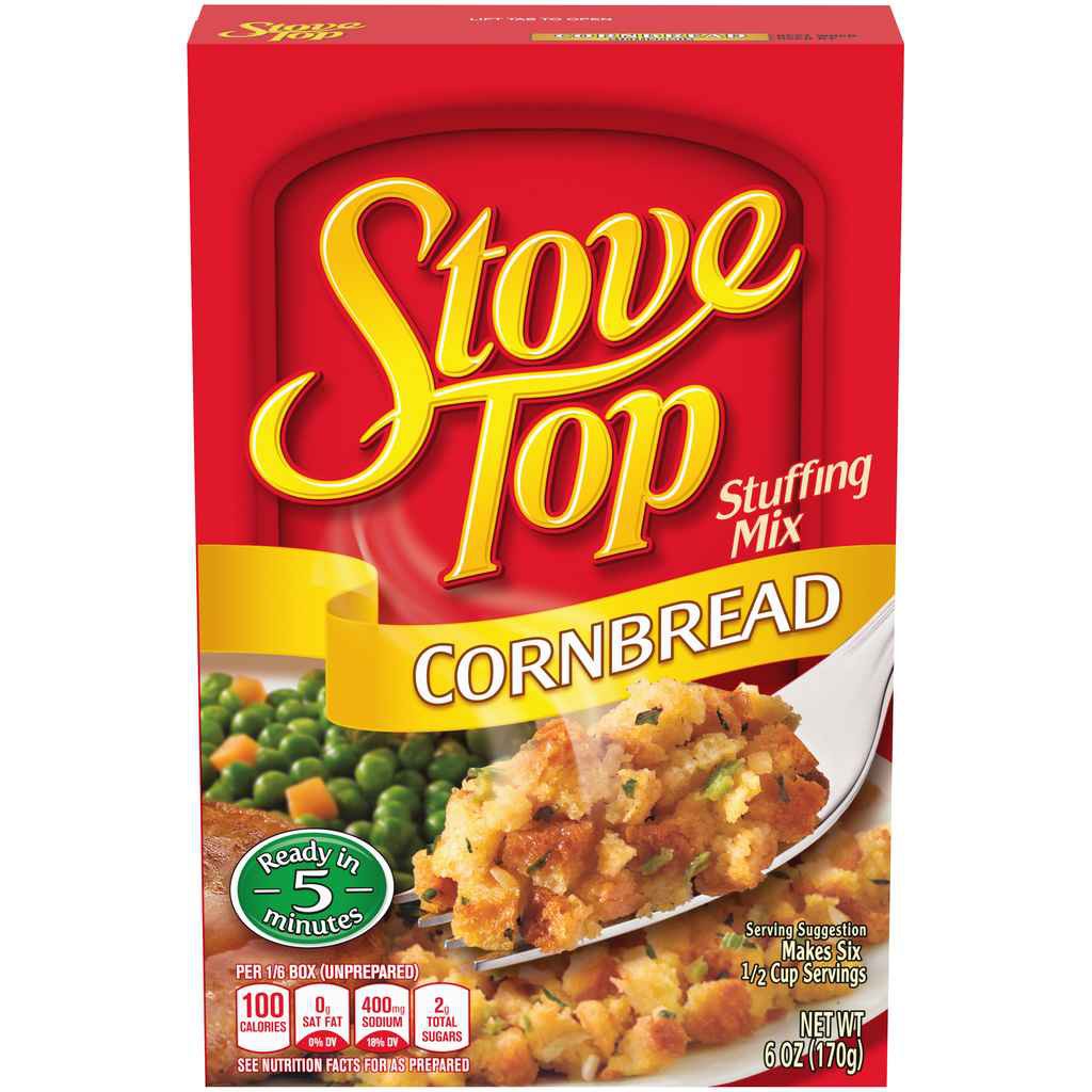 

Kraft Stovetop Cornbread Thanksgiving Turkey Chicken Turducken Stuffing Mix Holidays Food Makanan USA