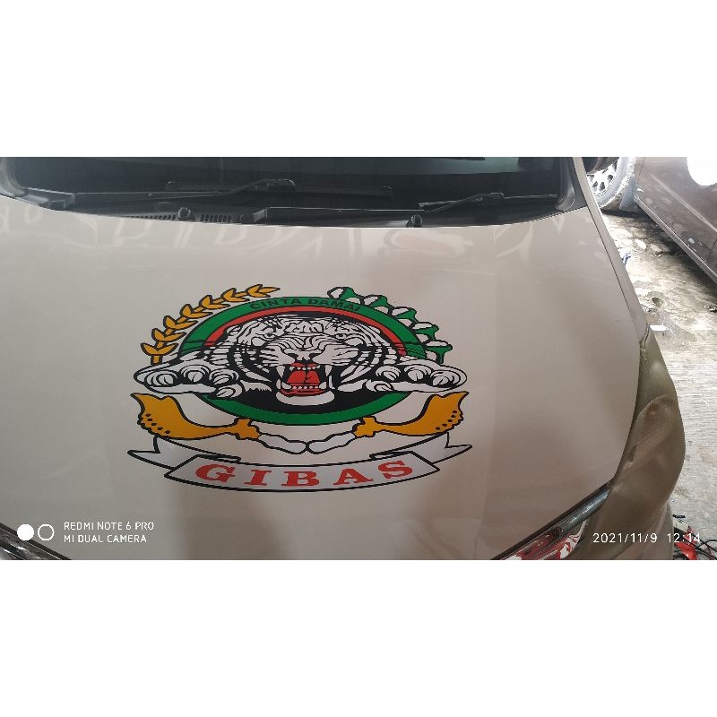 stiker logo GIBAS Cinta Damai