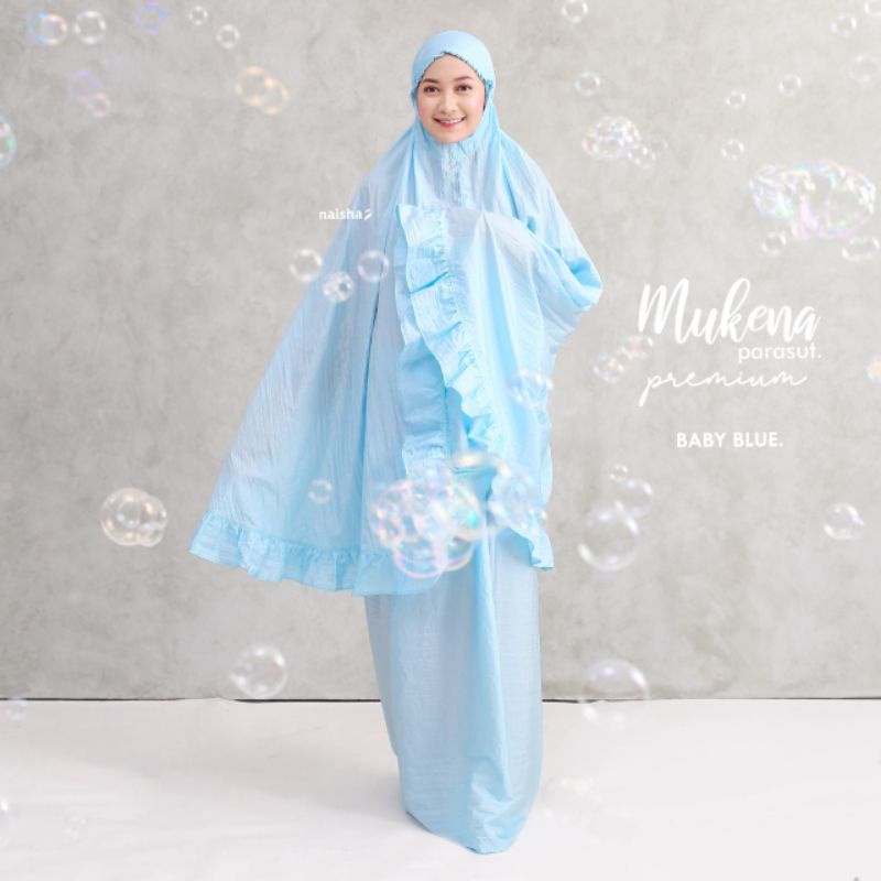 mukena parasut premium naisha | mukena parasut | mukena traveling | mukena murah | mukena merk | mukena jumbo | naisha official | naisha official shop