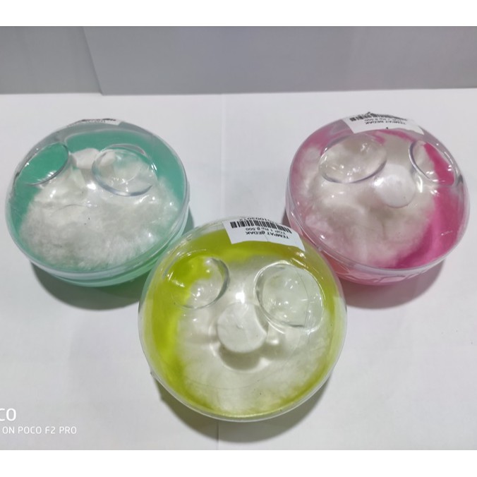 Tempat Bedak Bayi Vima Mulia Set Ukuran Mini Bentuk Bulat Murah