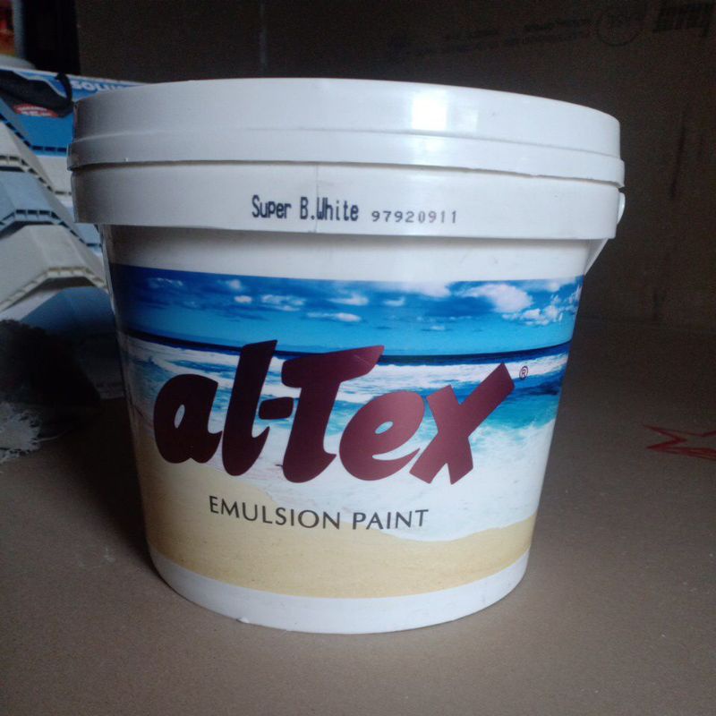 Jual Cat tembok Altex emulsion paint interior / exterior warna putih