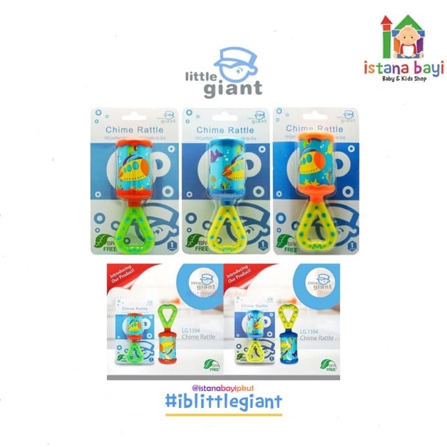 Little Giant Chime Rattle - Mainan Bayi LG1394