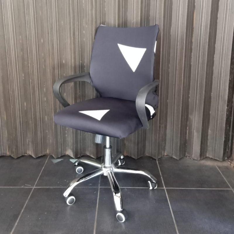 OFFICE CHAIR COVER elastic-Sarung Kursi Kantor Putar Size: L