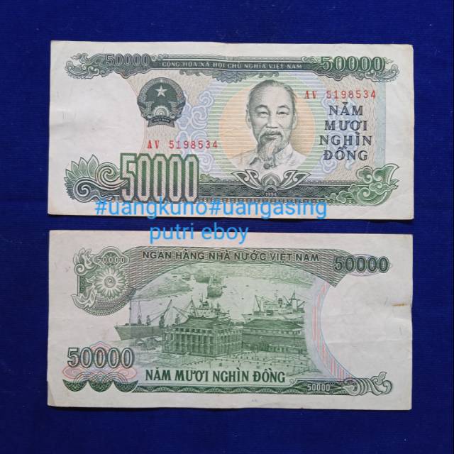 UANG ASING 50000 VIETNAM