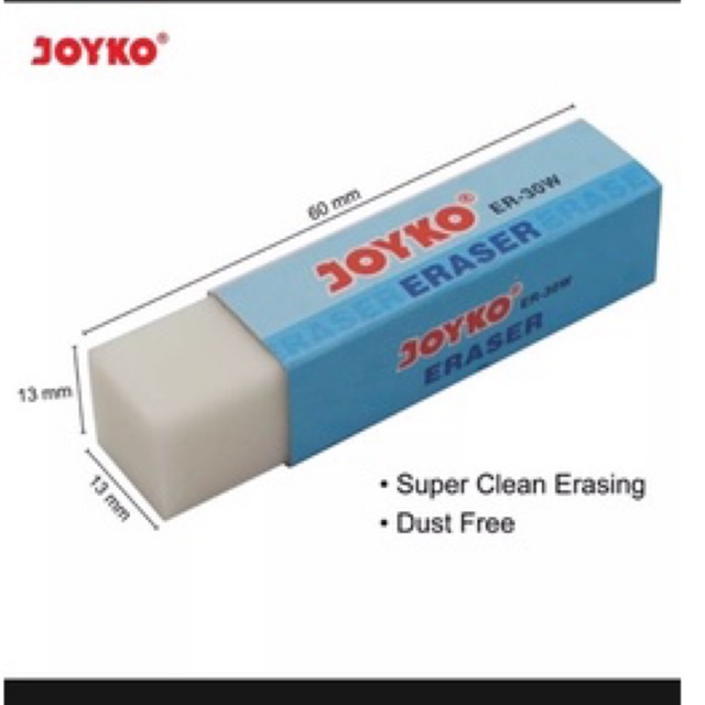 

Penghapus Joyko Panjang Eraser Super clean erasing