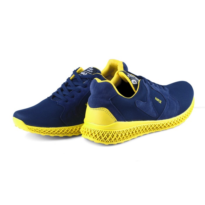 DK01 X NAZREAL Sepatu Sneakers Sporty Pria Navy Terbaru Dominic