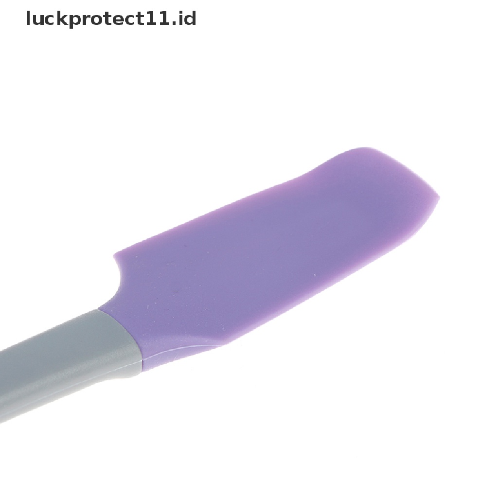 //HG&amp;ID// 1pc Mini Silicone Cream Butter Cake Spatula Mixing Batter Scraper Brush .