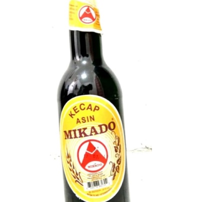 Kecap asin cap Mikado 610ml perbotol