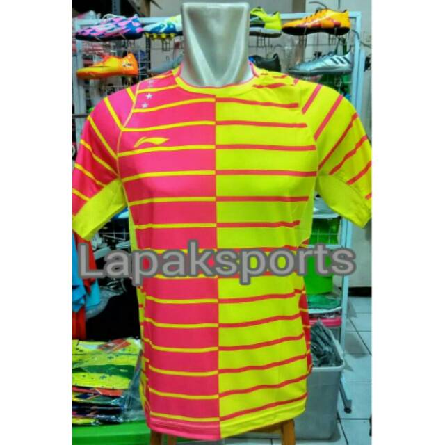 Kaos bulutangkis badminton lining 2098A