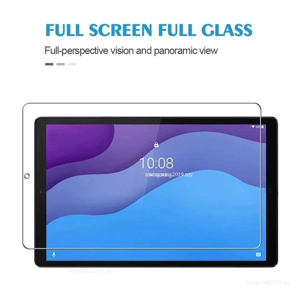 (2 Pak) Pelindung Layar Tempered Glass Untuk Lenovo Tab M10 HD (2nd Gen) 10.1 2020 TB-X306F TB-X306X