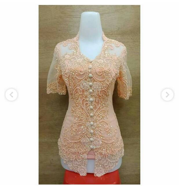 Kebaya payet krah tegak 2