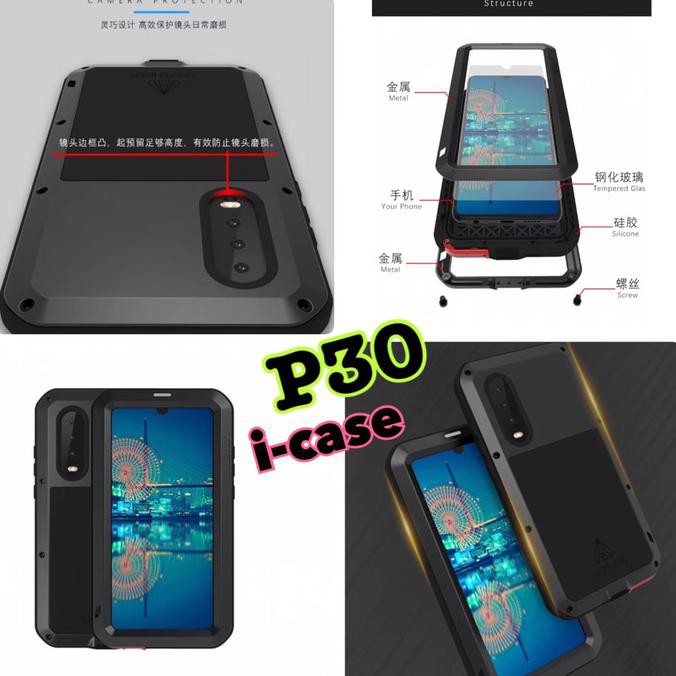 Huawei P30 Series Case P30 Lite P30 P30 Pro case armor Lovemei Ori - Izhar.Farida