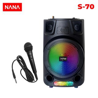 Speaker Bluetooth Advance S 70 Speaker meeting 8 inch free mic kabel