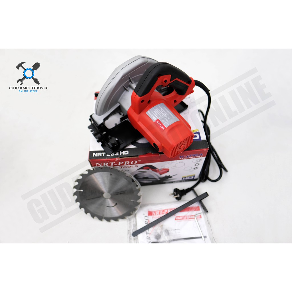 Circular Saw 7&quot; NRT 583HD / Mesin Gergaji Potong Kayu Circle 7 Inch NRT 583 NRT PRO