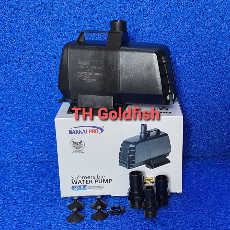 Pompa Sakkai Pro SP-5, 6.000 ltr Aquarium Kolam Ikan Sakai