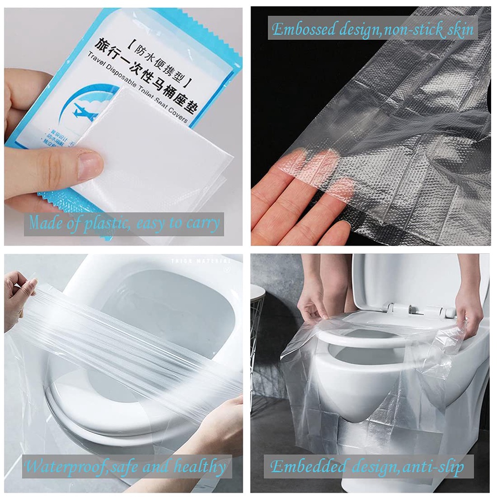 Travel Portable Disposable Waterproof Toilet Seat Cover