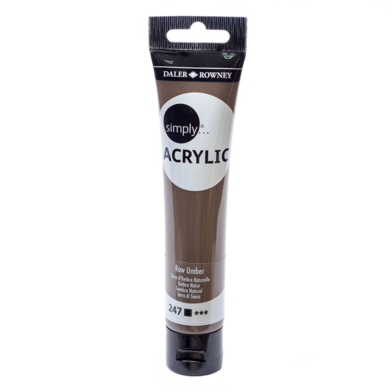 

Daler Rowney SIMPLY ACRYLIC Raw Umber - 75 ml (126975247)