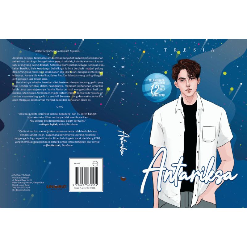 Ready Novel Antariksa Tresia Plus Bonus Shopee Indonesia
