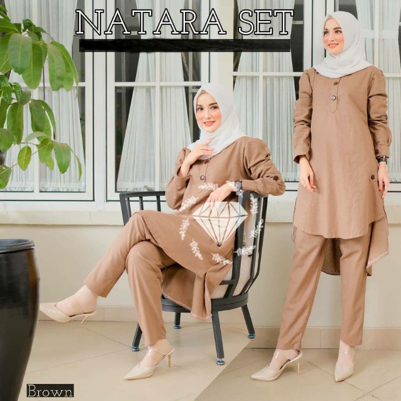 BAJU TERBARU WANITA 2021 KEKINIAN BAJU WANITA MODIS TERKINI FASHION MUSLIM kk stelan natara jumbo