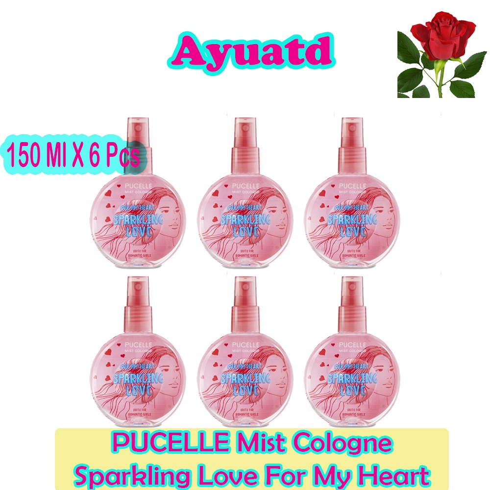 Parfum PUCELLE Mist Cologne 150ml paket 6pcs