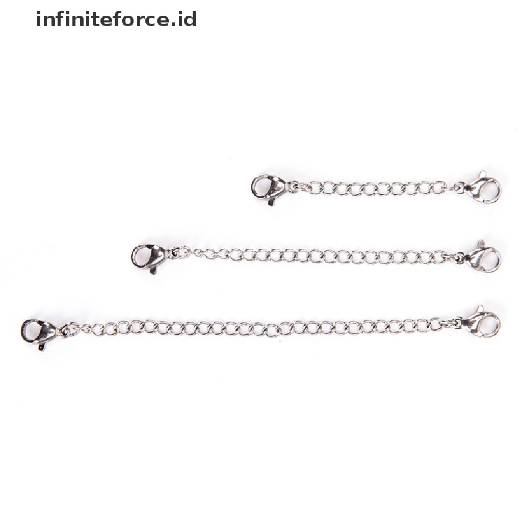 Rantai Extender Tail Links Untuk Perhiasan Kalung Gelang Dan Anting