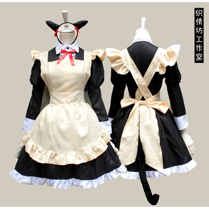 CC-76 kuroneko ruri gokou oreimo maid cosplay costume kostum anime