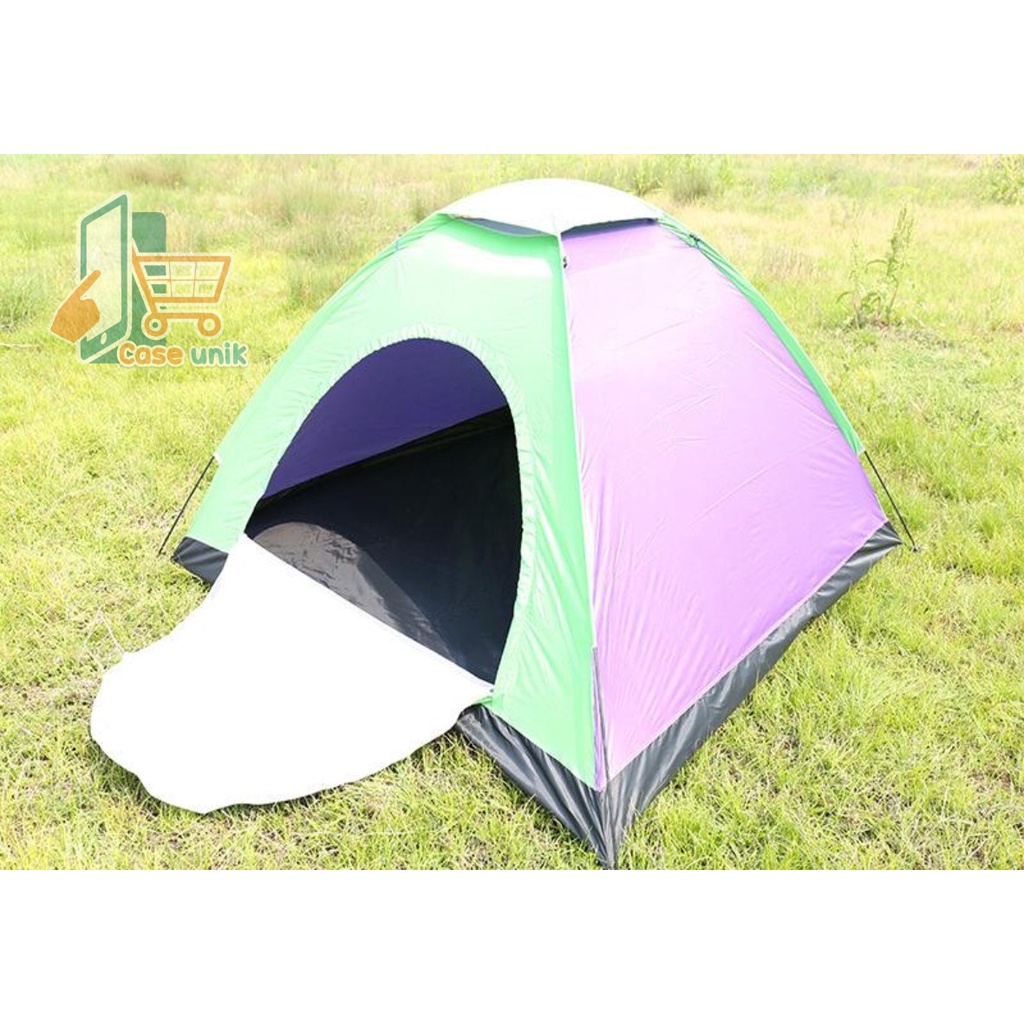 RT106 TENDA CAMPING OUTDOOR INDOOR KAPASITAS 2-3 ORANG UKURAN 2M X 1,5M CS4050