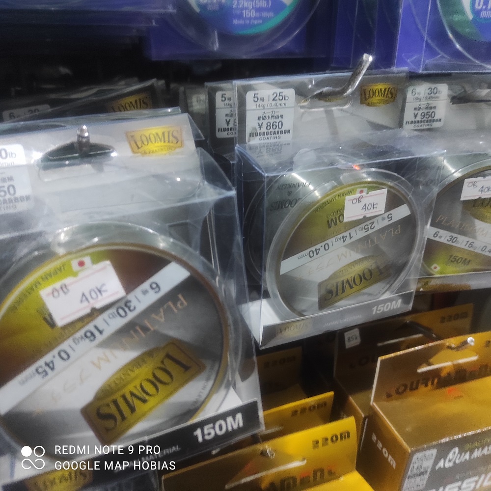 Senar Pancing Loomis Franklin Platinum 150m  0.12mm. 0.14mm. 0.16. 0.18. 0.20. 0.23. 0.26. 0.30mm. 0