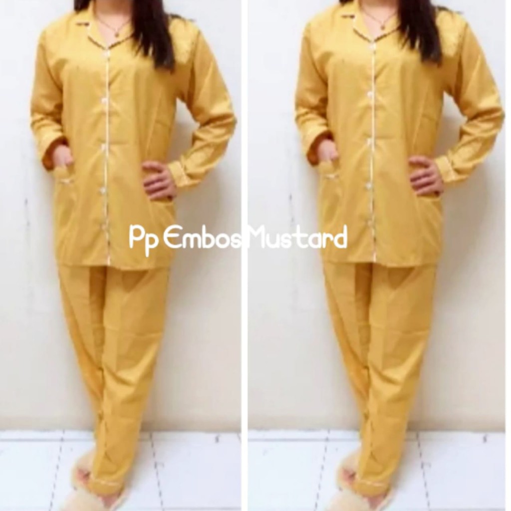 hokyfashion PIYAMA PP SATIN EMBOS FIT TO XL-4