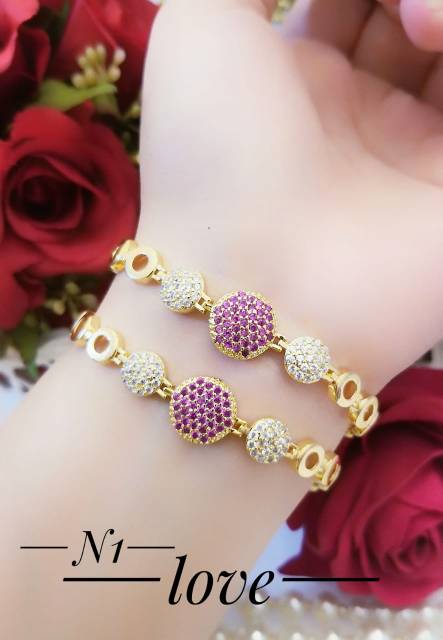 Xuping set perhiasan lapis emas 24k 2609d