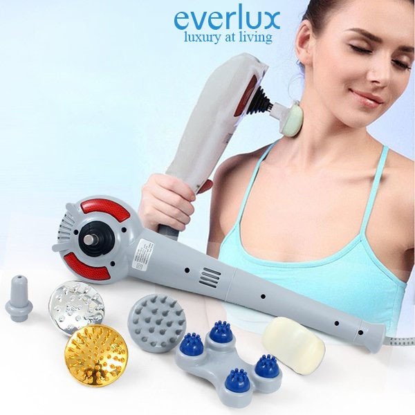 Everlux Alat Pijat Magic hand massager 8 in 1 Multifungction