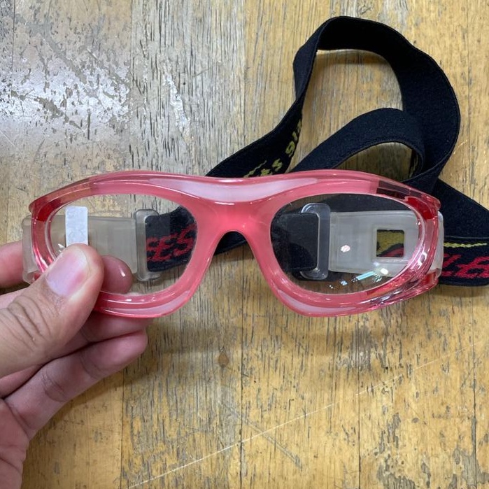 Kacamata Minus Olahraga Futsal Original Panlees AS019 Sports Glasses-Smoke Pink