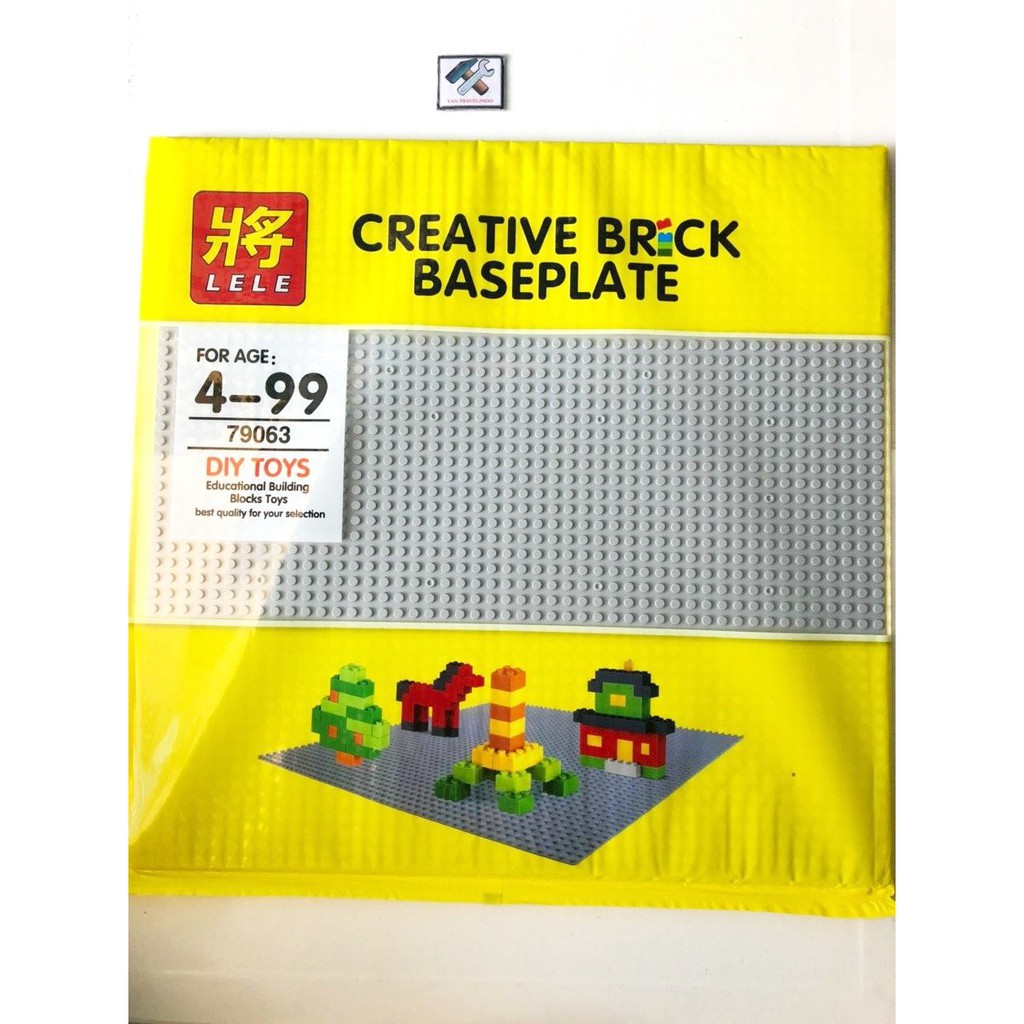

BASEPLATE BRICK TERBESAR ABU ABU GREY UKURAN BESAR 40 X40 CM 48X48 DOTS ALAS CREATIVE BIG SIZE HIG