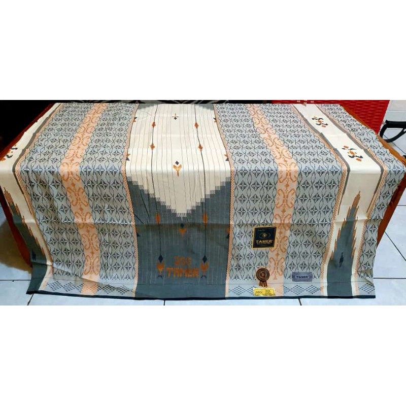 TAMER PUTIH SARUNG TENUN ASLI SARUNG TENUN MURAH