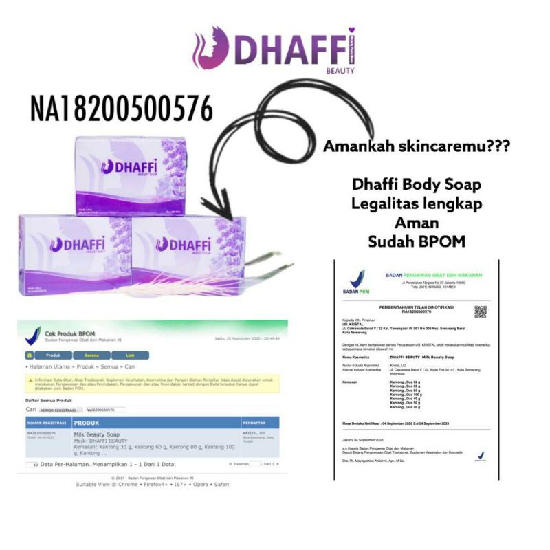 DHAFFI MILK BEAUTY SOAP | DHAFFI MILKSOAP | SABUN BADAN | SABUN PEMUTIH BADAN | SABUN SUSU ETAWA