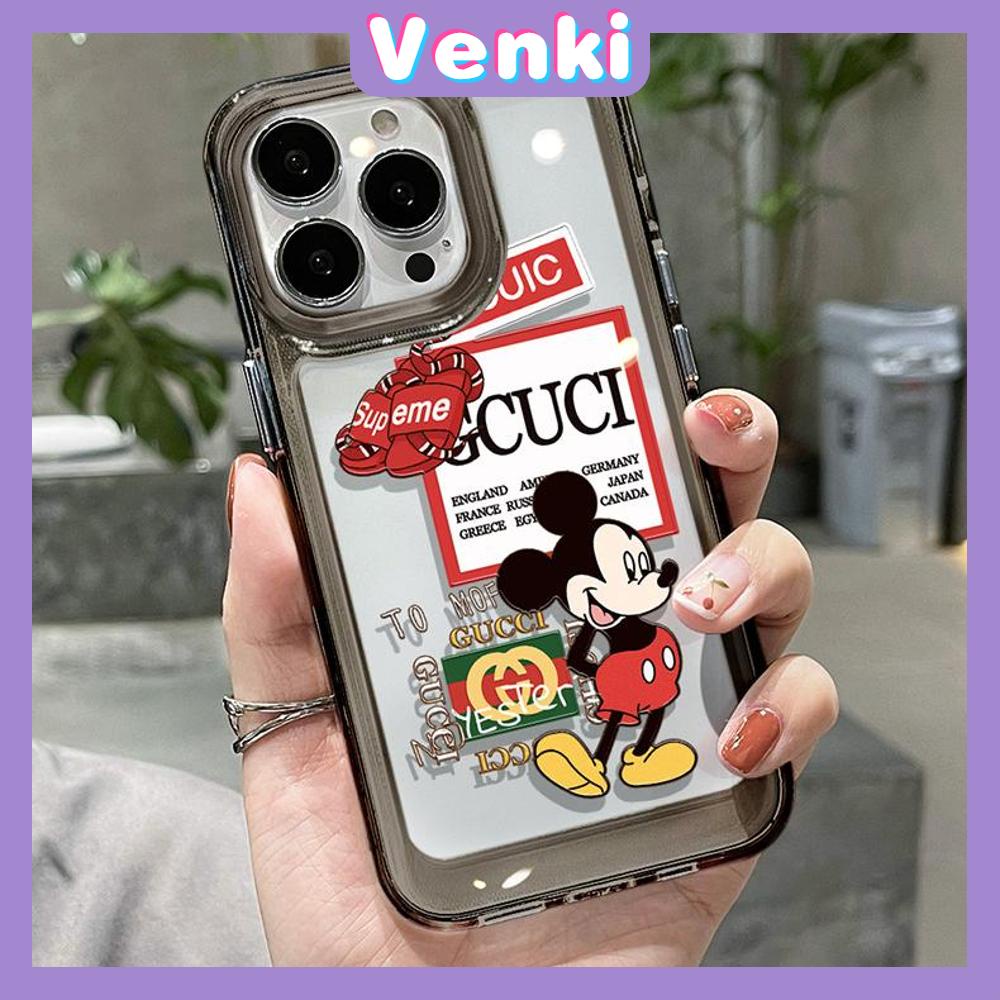 iPhone Case HD Acrylic Hard Case High Clear Metal Button Protection Camera Shockproof Cartoon Cute Compatible with iPhone 14 Pro Max 14 Plus 13 Pro Max 12 Pro Max 11 XR 7Plus