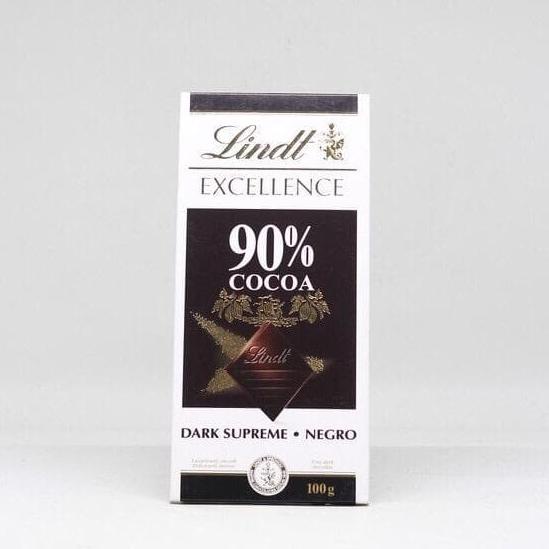 

Ad Lindt Dark Chocolate 90% Dark Chocolate Healthy Brain Booster