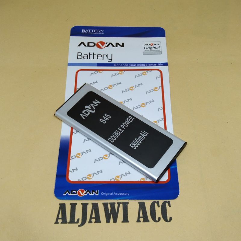 Baterai batre Advan S45 Double Power Battery