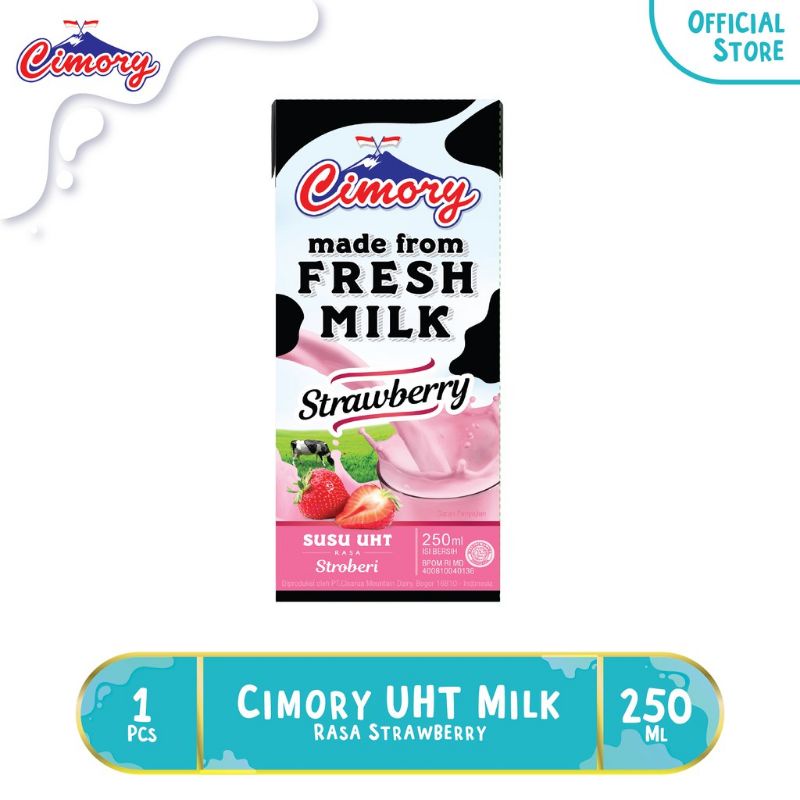 

CIMORY SUSU UHT 250ML RASA STRAWBERRY