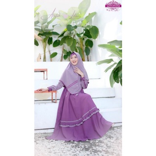 Gamis Arafah Dress Set Khimar Ori by Lianahans