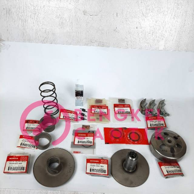 paket pully pulley beat fi /  spacy fi / scoopy injeksi starter kasar non esp original ori AHM