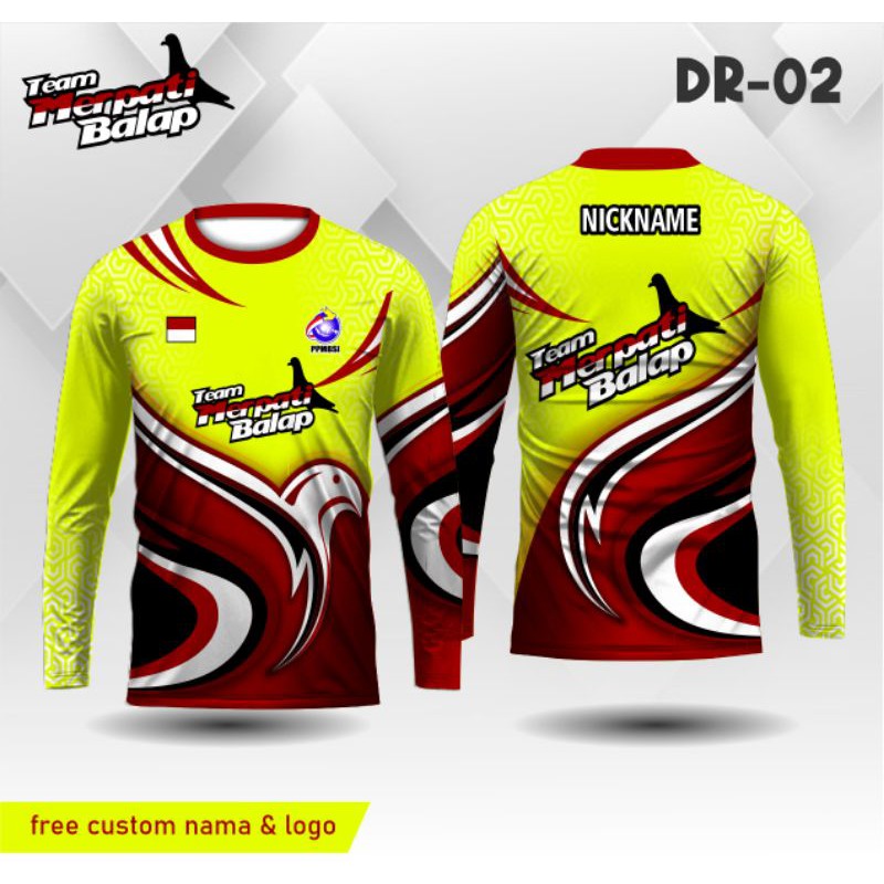 Baju Merpati Balap Jersey kaos, Jersey Merpati Balap
